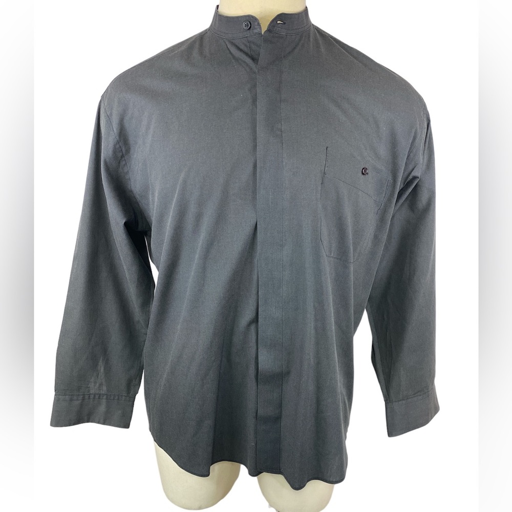 Domani Collection Long Sleeve Button Up Shirt Men’s Large
